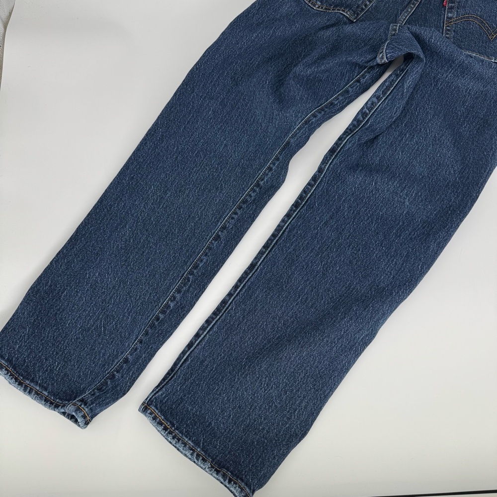 Levi’s Premium Wedgie Straight Jeans Button Fly | Size 27 Medium Wash - Picture 5 of 8